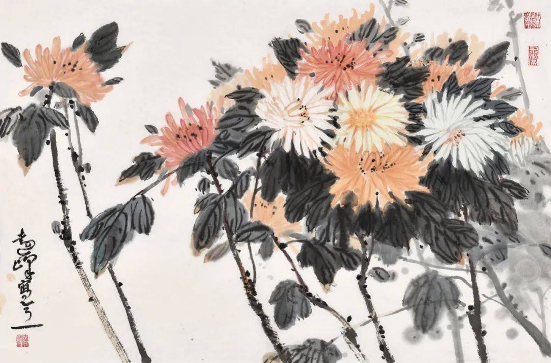 学院派丨王远峰 · 望春风_cm-_纸本_中国画