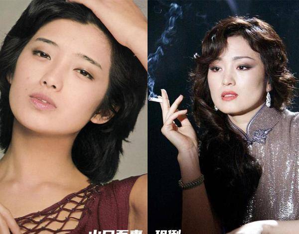 传言她还是张艺谋的选人模板,早期巩俐的一颦一笑的确神似山口百惠