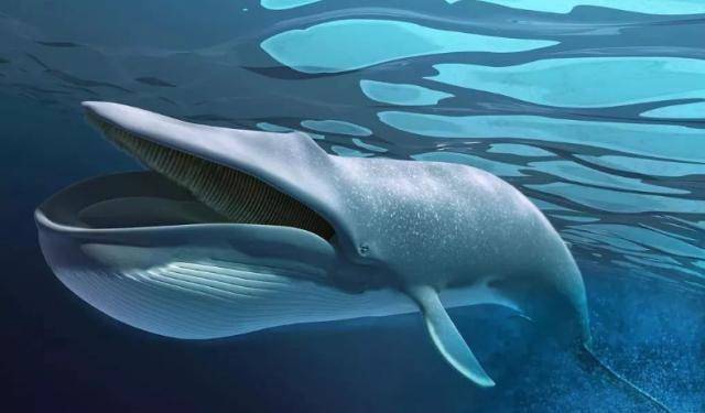 它是地球迄今为止最大的生物,血管能当小孩的滑梯,重量超2千吨_蓝鲸