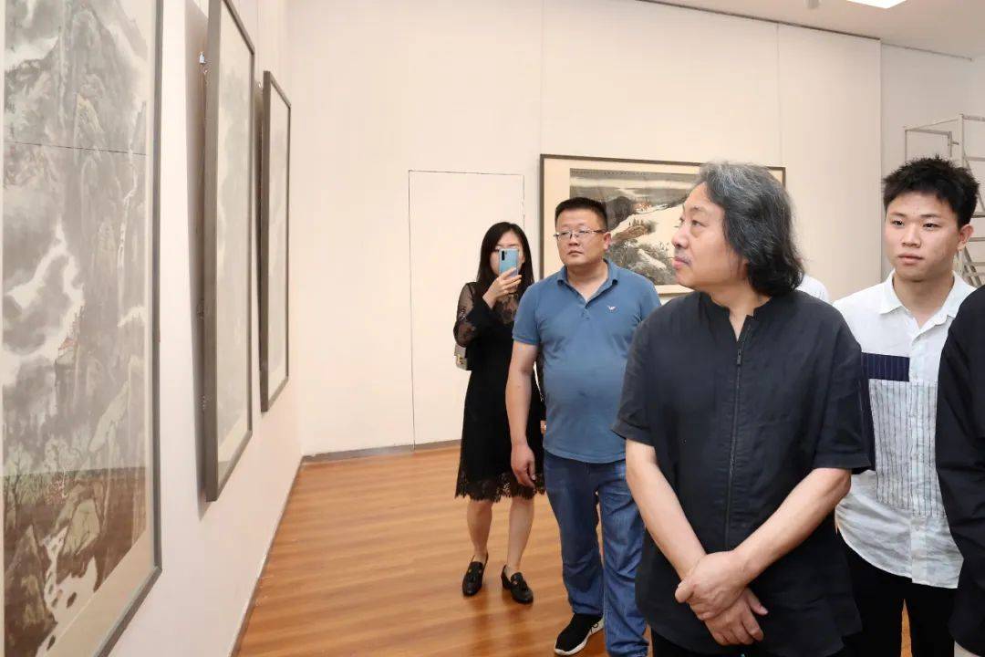 笔墨耕耘张福有中国画作品展在北京炎黄艺术馆开幕