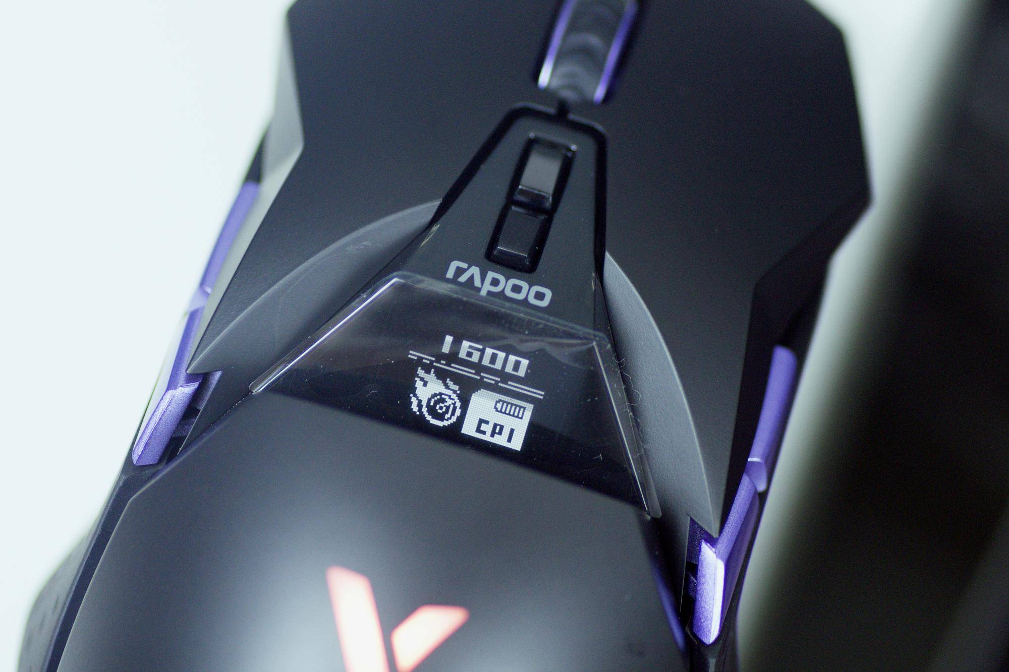 雷柏vt950pro,屏显"超跑"造型,高规格硬核配置,你值得拥有_鼠标_技术