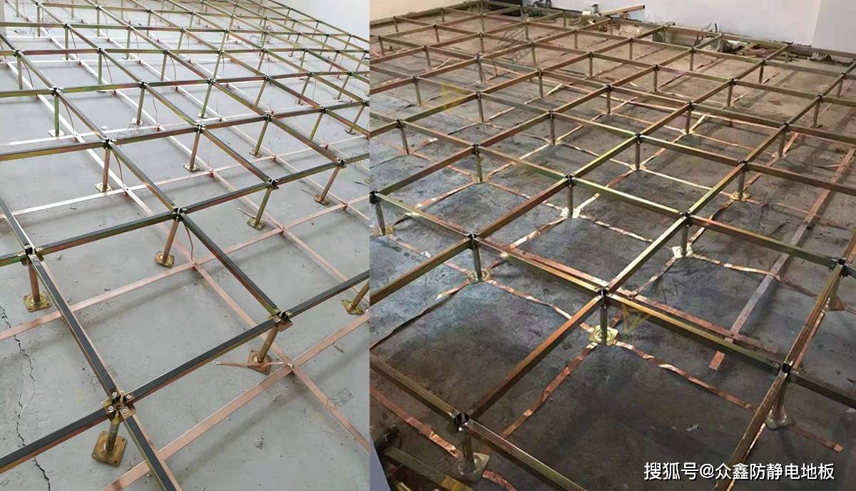 西安众鑫防静电地板铜箔的作用_导电性_接地_机房