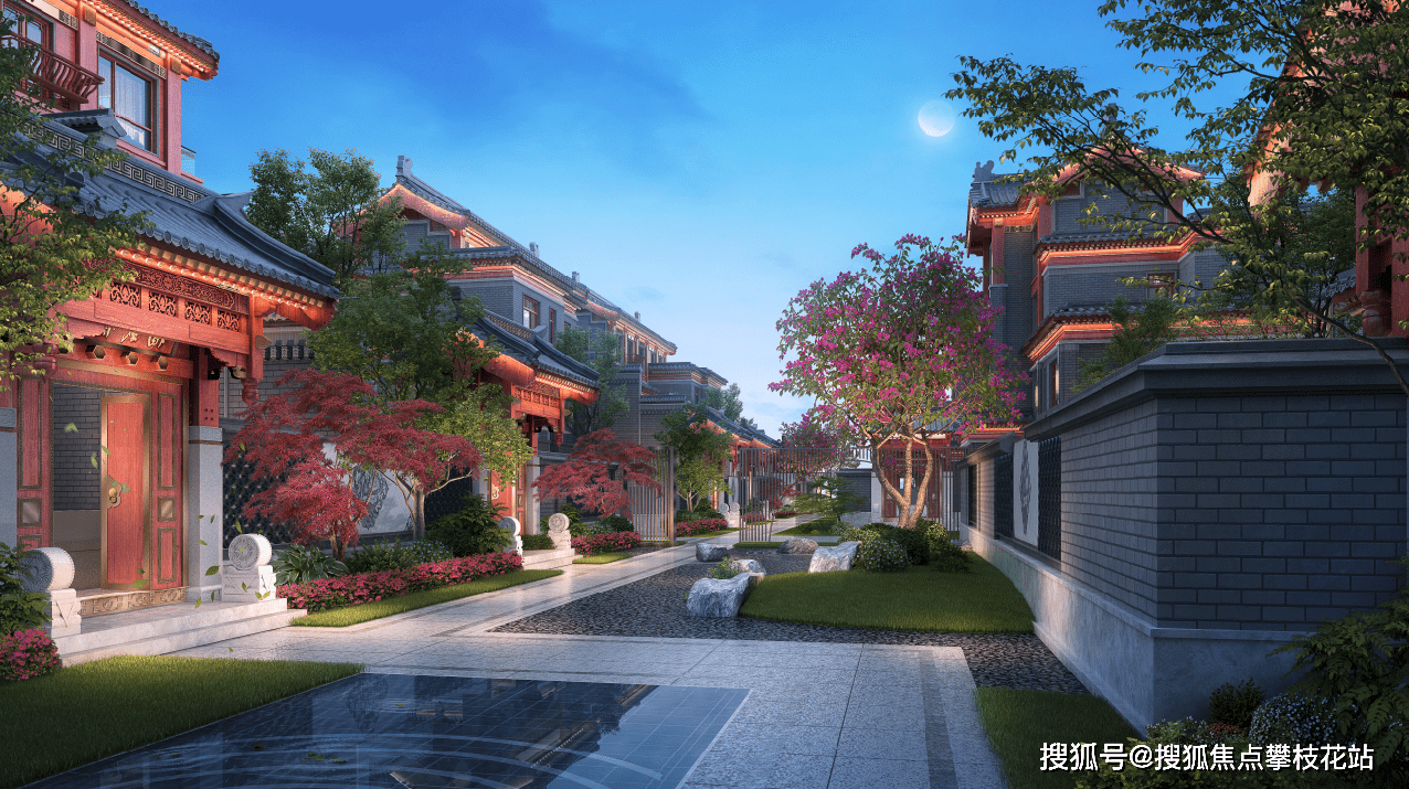 成都天府新区麓山板块新房——中德麓府叠拼别墅 更适合中国人的传统