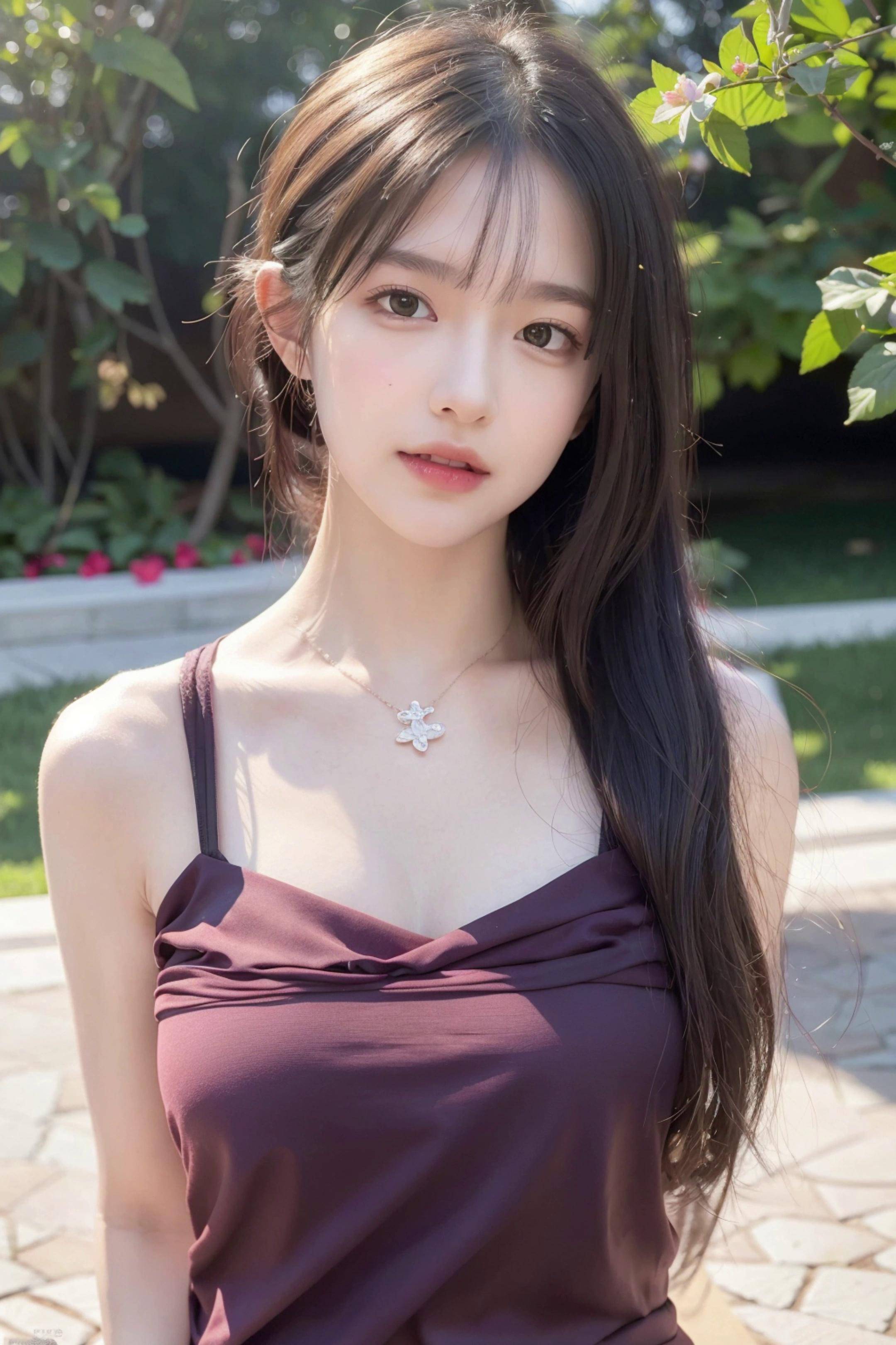 甜美可爱的仙女拥有迷人的小虎牙,她是我心中的宝藏!_治愈_事情_朋友