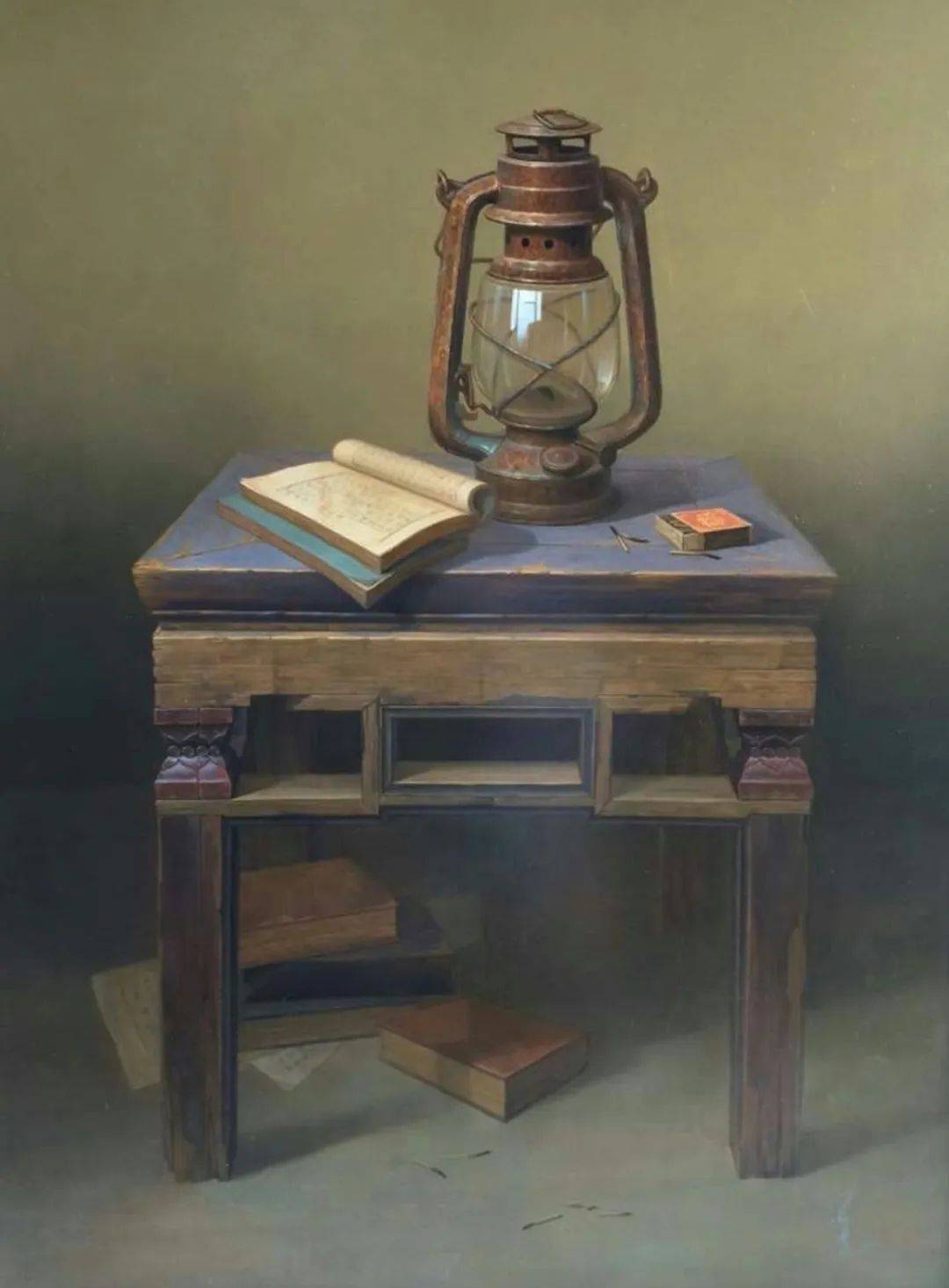 廖婉凝油画作品欣赏_肖像_cm_创作