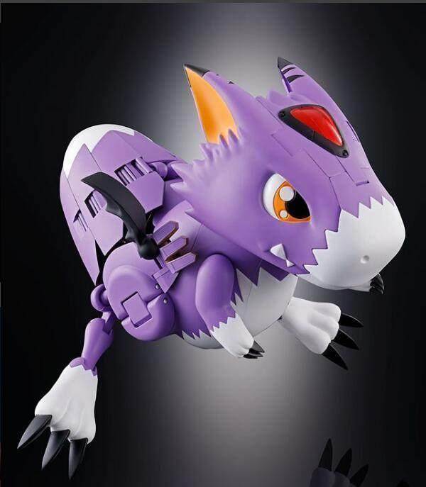 最强数码宝贝阿尔法兽可变形手办实物图公开完全看不出怎么变的_收纳