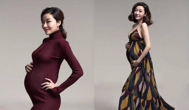 42岁蒋勤勤怀二胎曝孕照,她是怎么做到怀孕只长肚子不胖腿的?