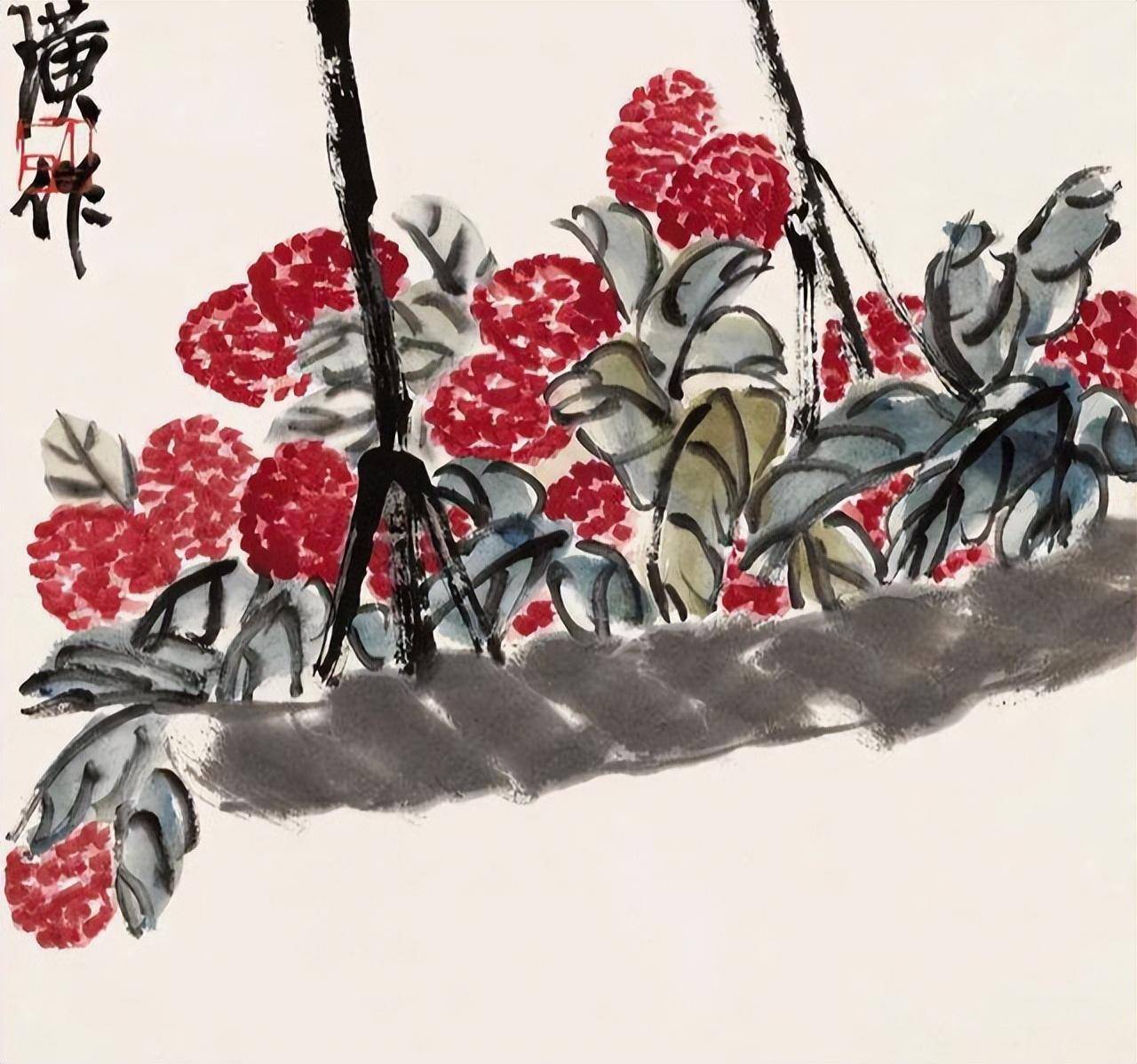 如何鉴定齐白石的荔枝蜻蜓,齐白石传人齐白石书画鉴定师汤发周说,看