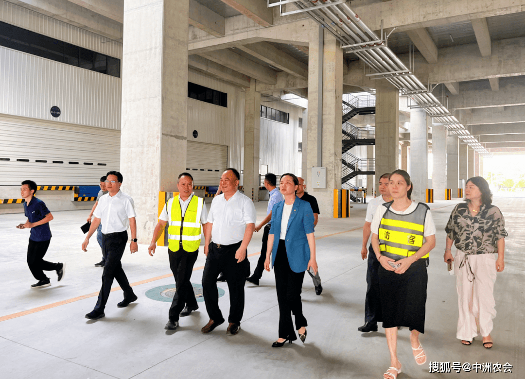 7月14日,中洲农会董事长袁野一行,前往广东省惠州市惠阳区考察交流,共