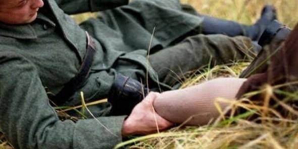 二战时期的俄罗斯女兵,显著特点就是她们穿的是裙子.