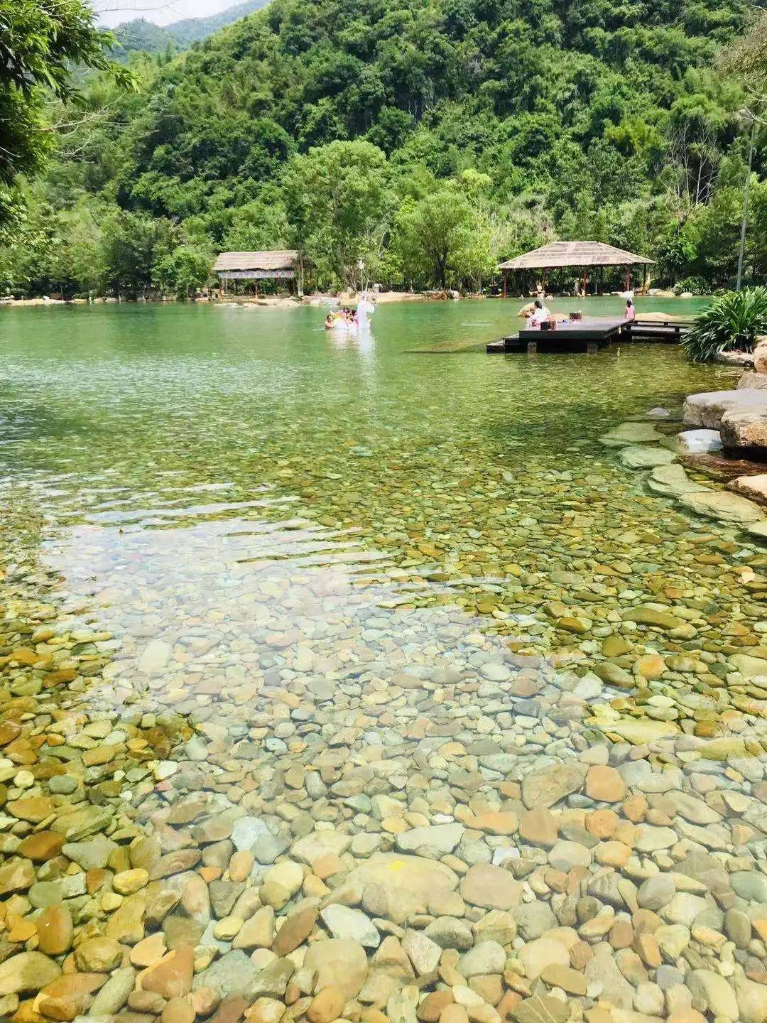 【翁源冷泉滩】遇见21℃的夏天,畅游原生态泳池,探访湖心坝客家围屋