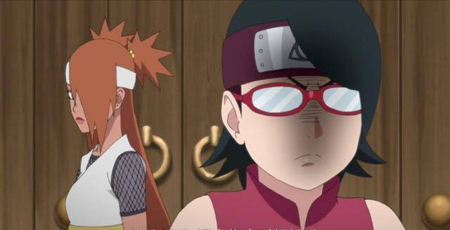 博人传67集:大蛇丸和巳月切磋,佐良娜在这一集中都是表情包_蝶蝶_签字