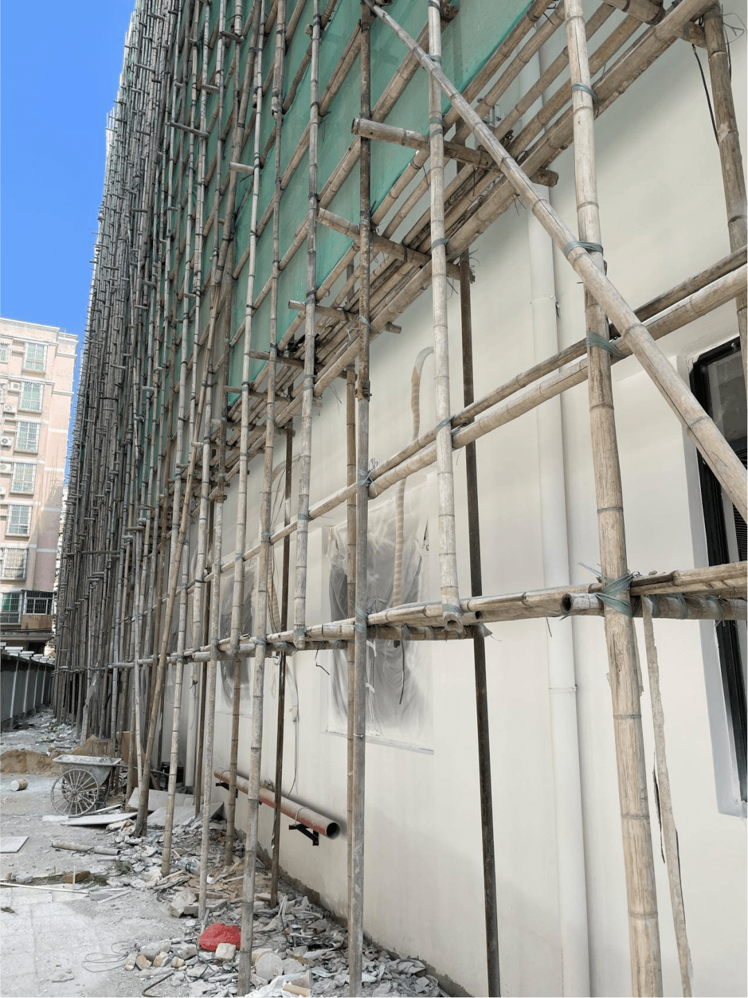 涂可诺漆|工程动态分享|鹤山市沙坪镇石岭街办公楼_施工_绿色_涂料