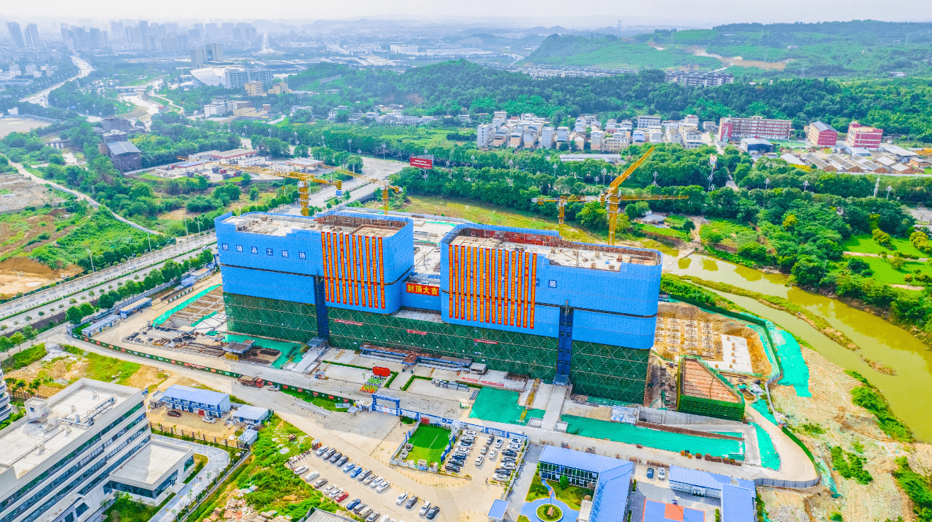 这家三级综合性医院封顶了!_绵阳_永兴镇_项目