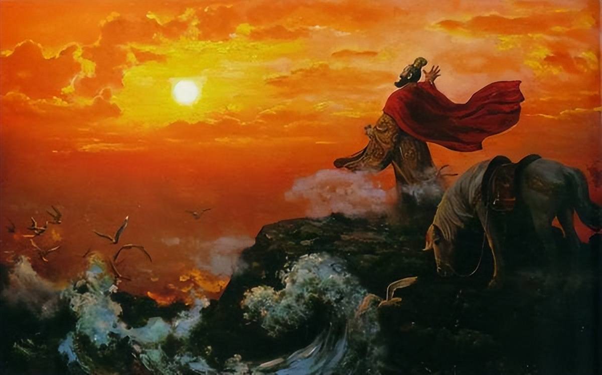 曹操的诗《龟虽寿》雄浑豪迈 写出一种老当益壮,自强不息的精神_腾蛇