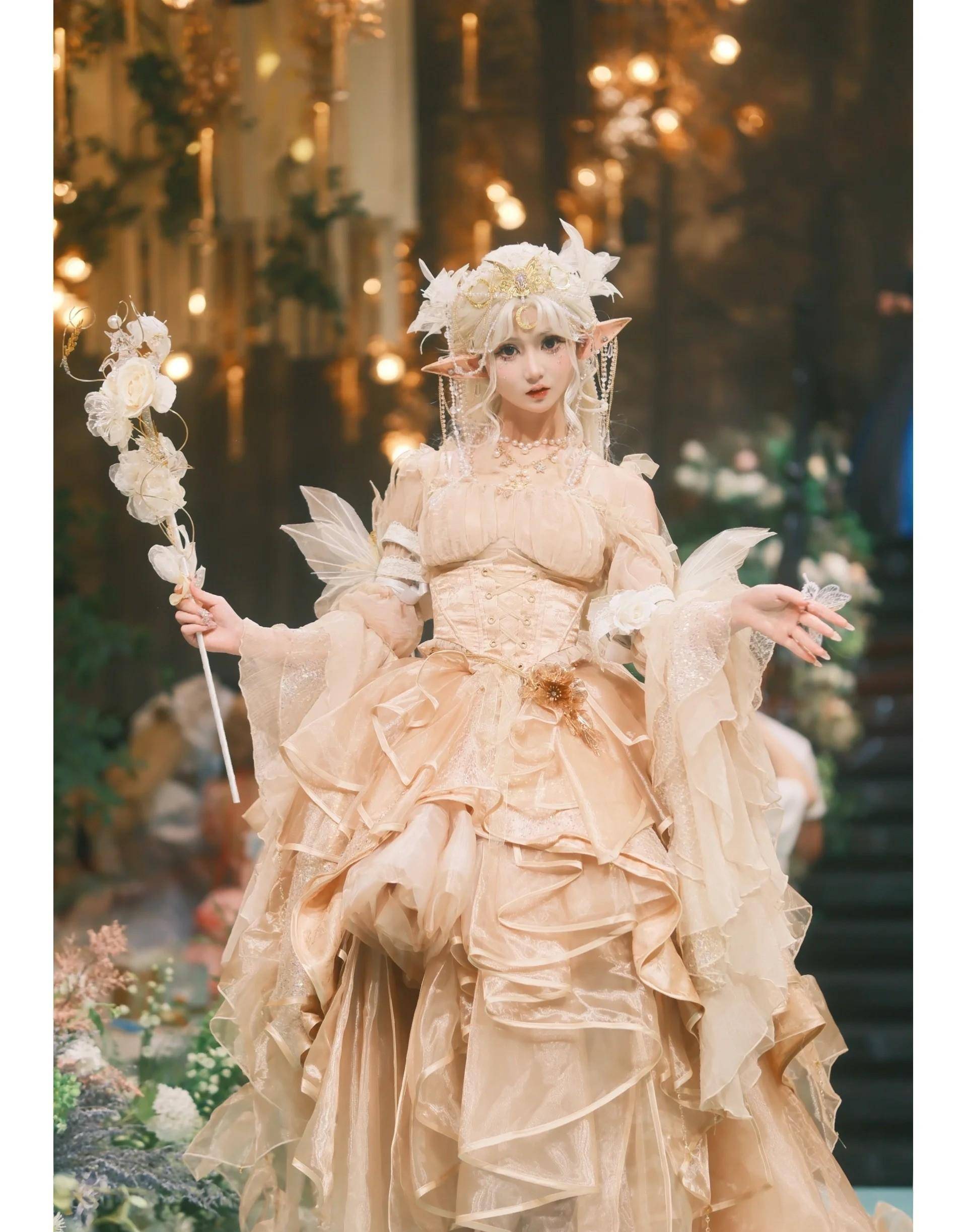 看了茶会中的罗小姐,我才知道洛丽塔的真人服装有多神奇!