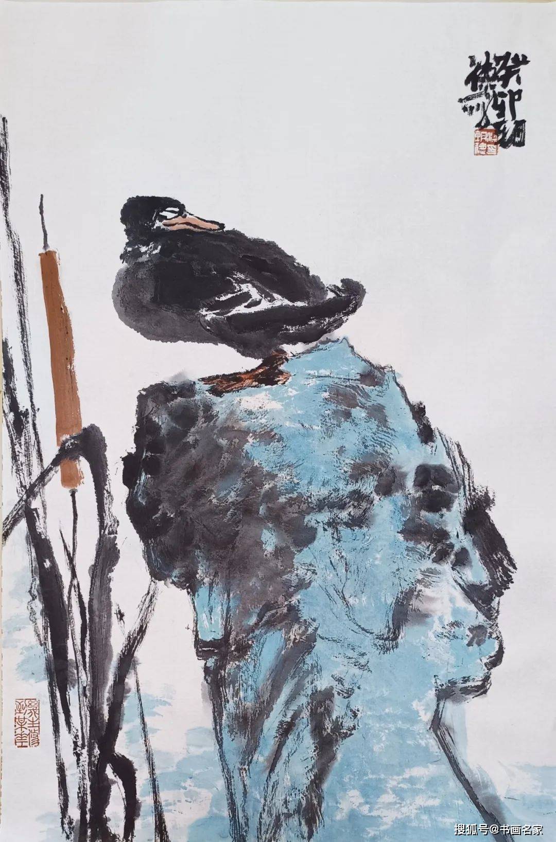 每平尺2016年被评选为当代三十位最具学术价值与市场潜力花鸟画家之一