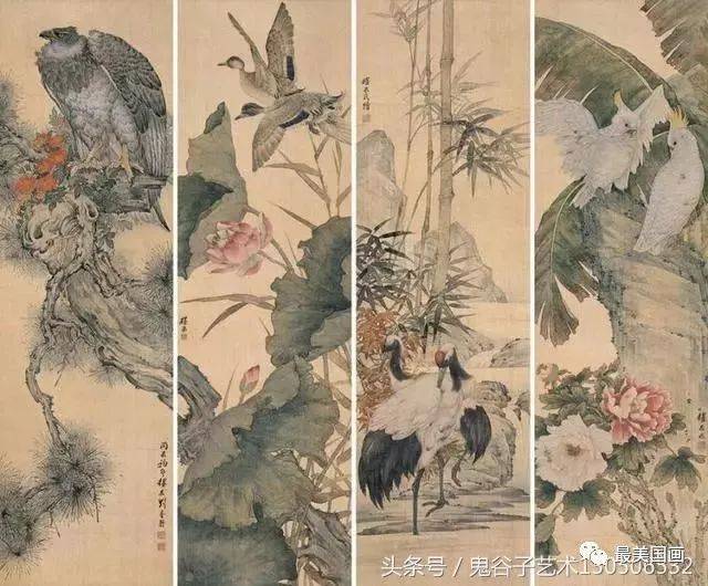 花鸟大师刘奎龄绘画精品欣赏_搜狐网