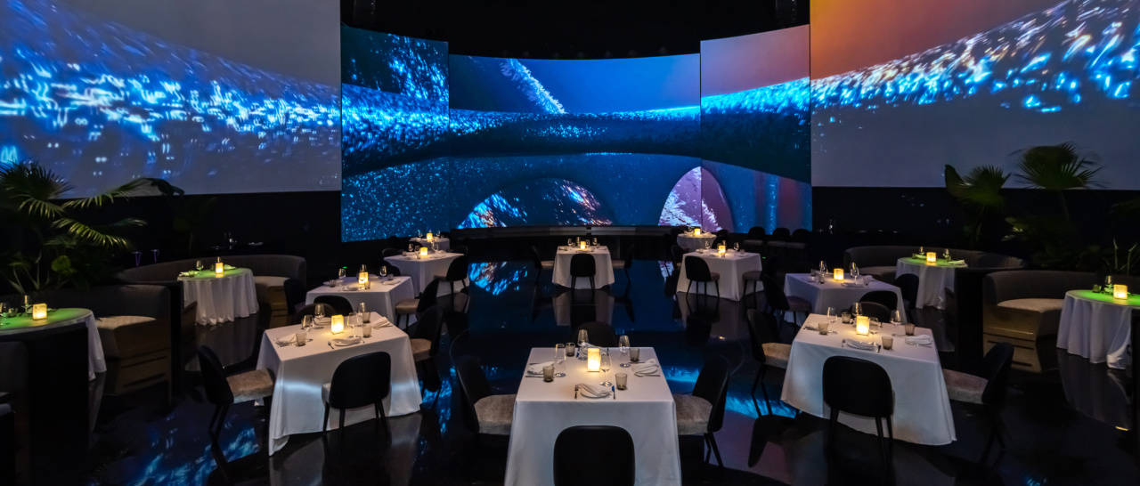 halo携手法视界共造ai科幻主题沉浸式餐厅_的设计_宇宙_艺术