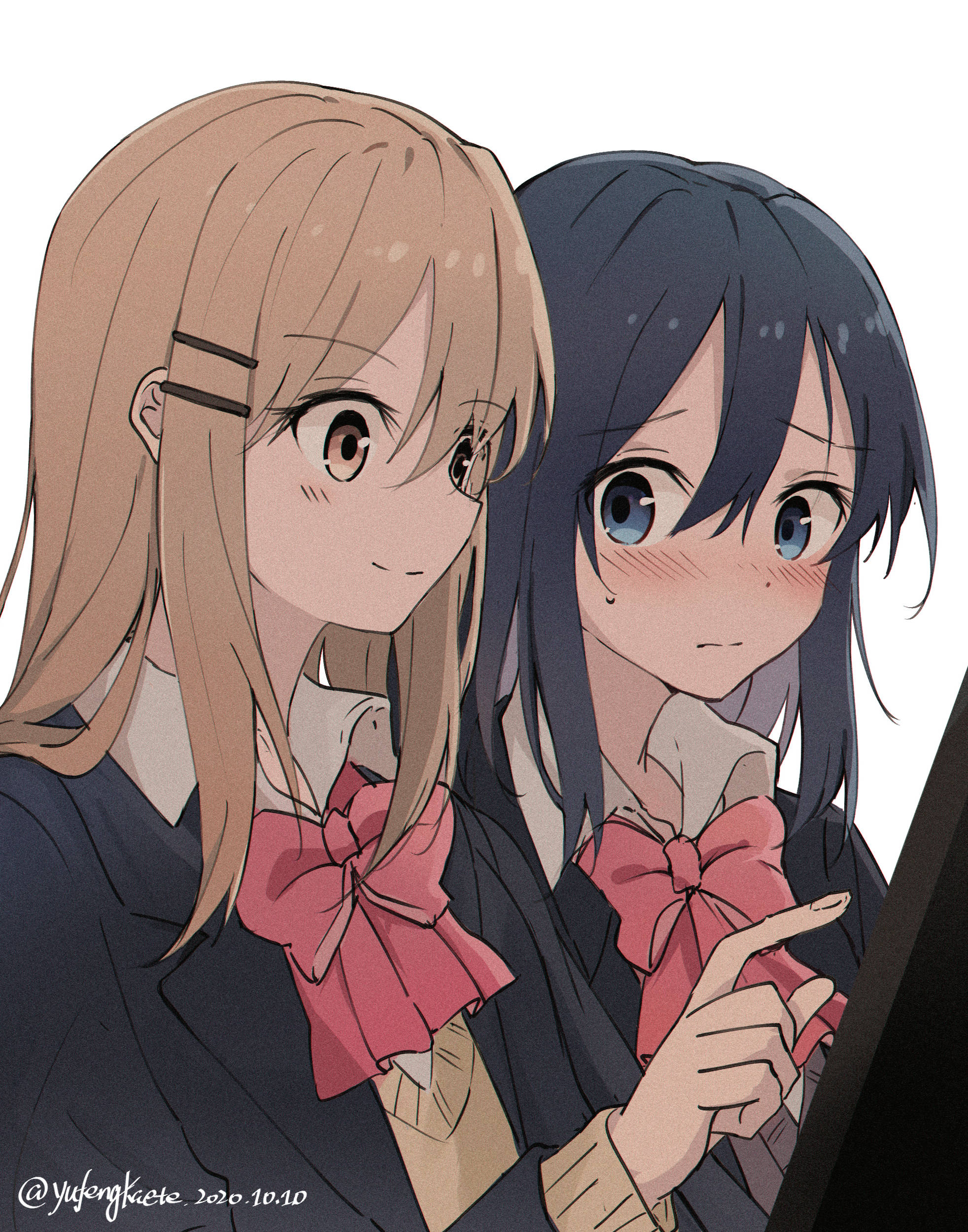 《安达与岛村》:执子之手,在浓雾中才未迷失自我_感情_动漫_百合