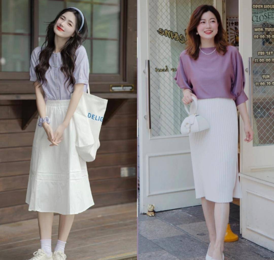 香芋紫搭配什么颜色衣服好看?香芋紫适合什么肤色_组合_裤子_裙子