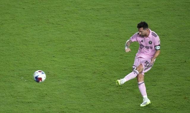 迈阿密3-1奥兰多城:梅西连续进球梅开二度,三场荣膺最佳球员_国际_上