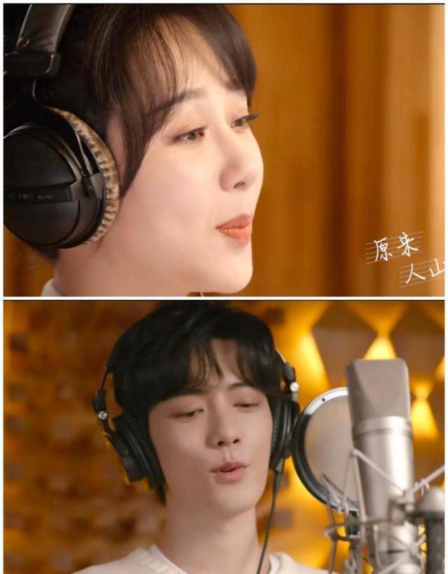 可是不同之处就在于,《陈情令》中肖战和王一博是在同框画面.