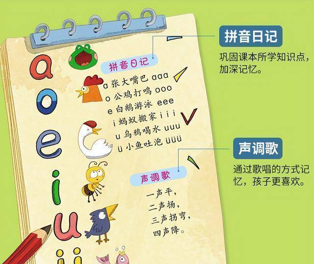 来让孩子学习拼音和识字,所以孩子现在进入一年级之后就非常的优秀,远