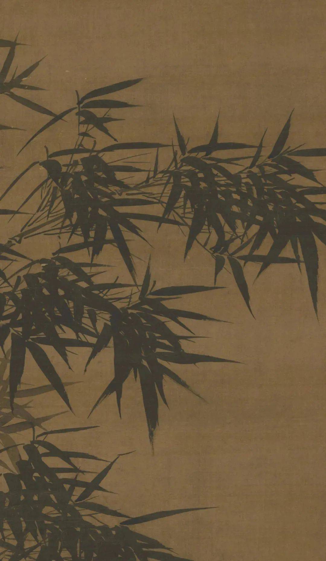 朱端《竹石轴》_弘治_正德_赤壁