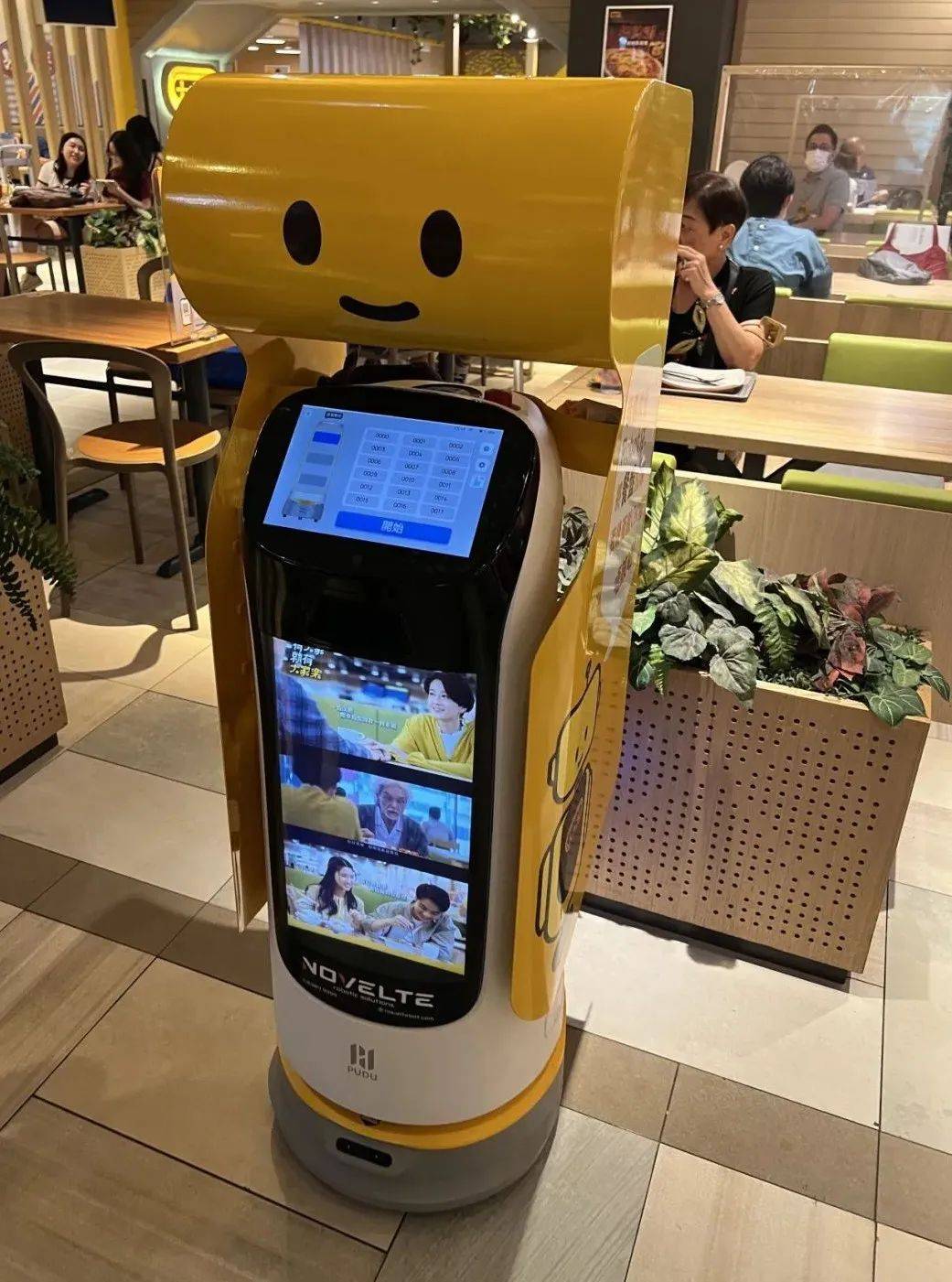 报道:普渡在香港送餐机器人市场占有率达95%_餐厅_顾客_贝拉