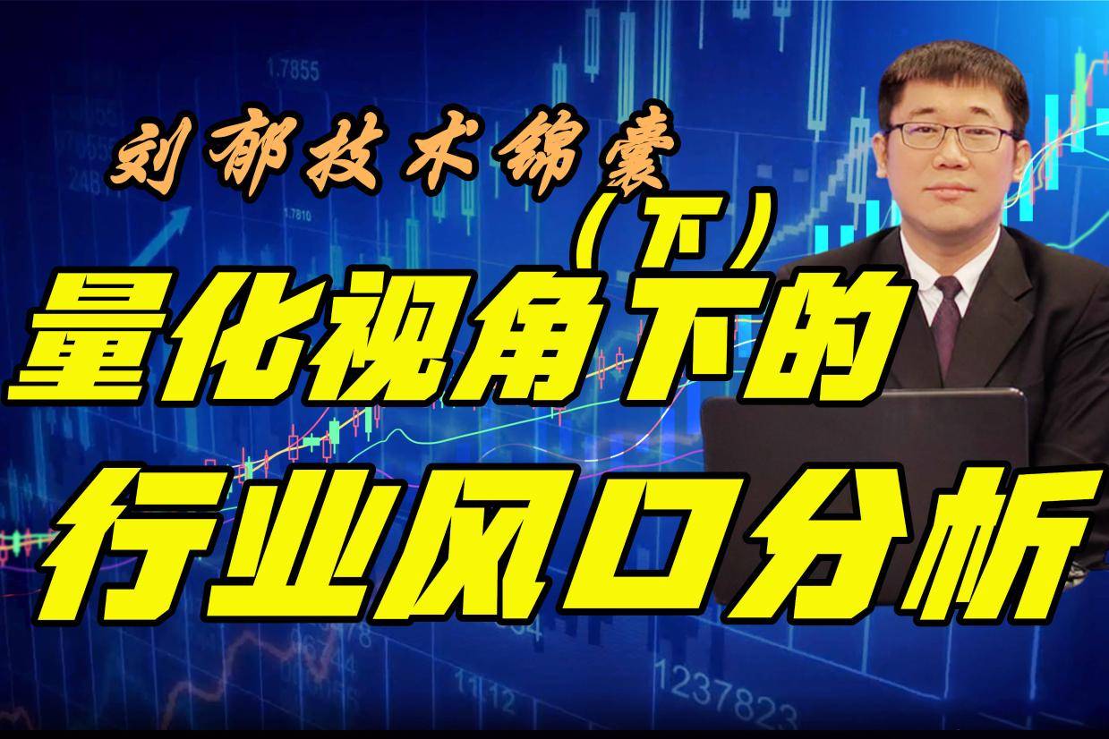 量化视角下的行业风口分析（刘郁技术锦囊下）#财经 #股票 #经济