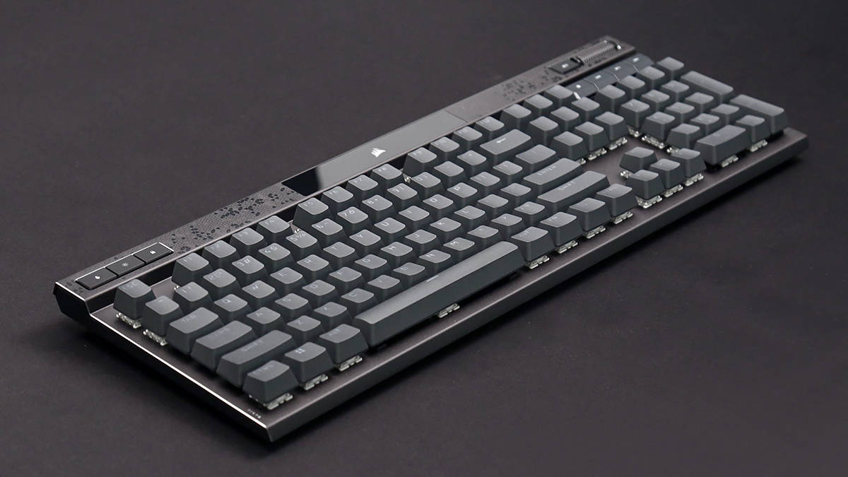 美商海盗船k70 max rgb磁轴游戏键盘评测:可调磁轴,性能拉满_处理