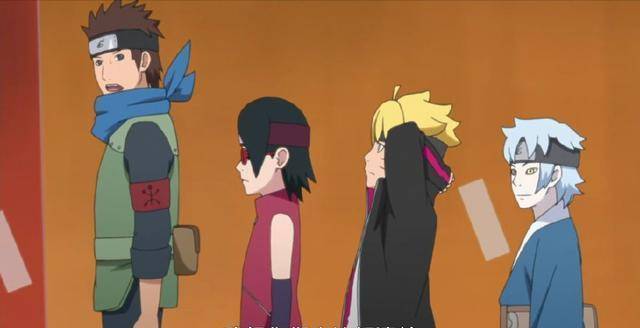 博人传:d级任务变为b级任务,博人,佐良娜,巳月联手打败了忍者_木叶丸