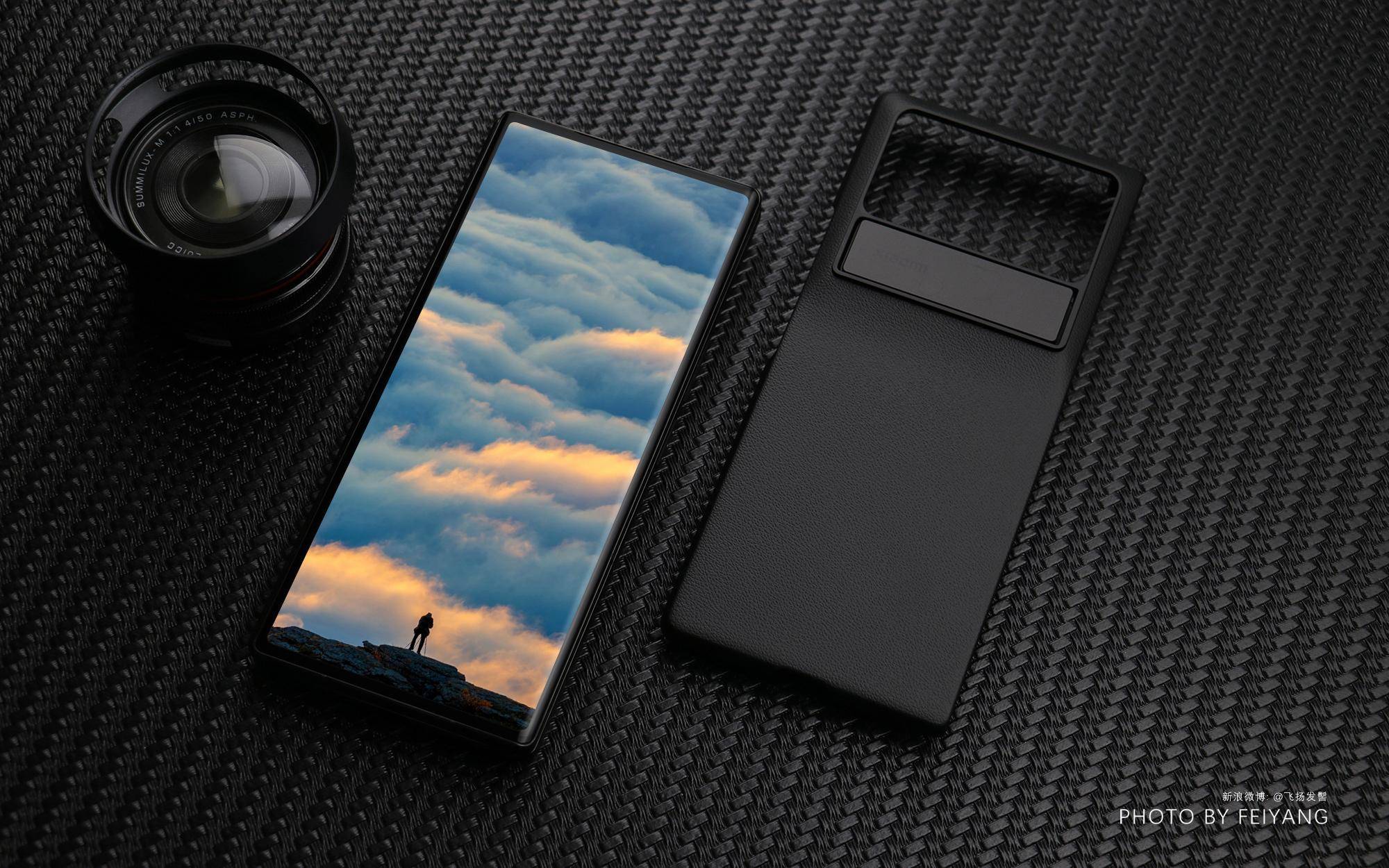 小米mix fold 3 的「龙鳞纤维版」首发图赏_玻璃_摄像头_模组