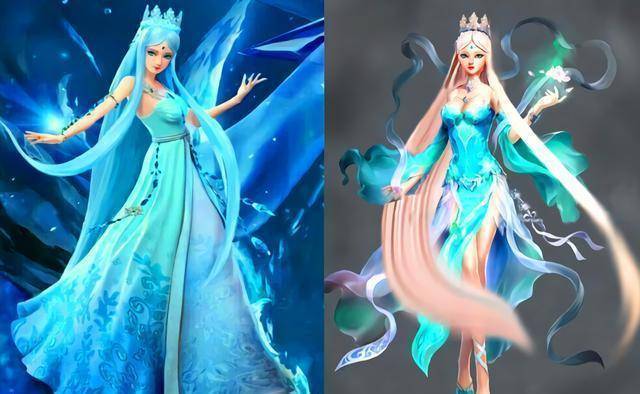 当叶罗丽仙子换上仙侠古装,躲过冰公主仙气飘飘,却被她霸气折服_王默