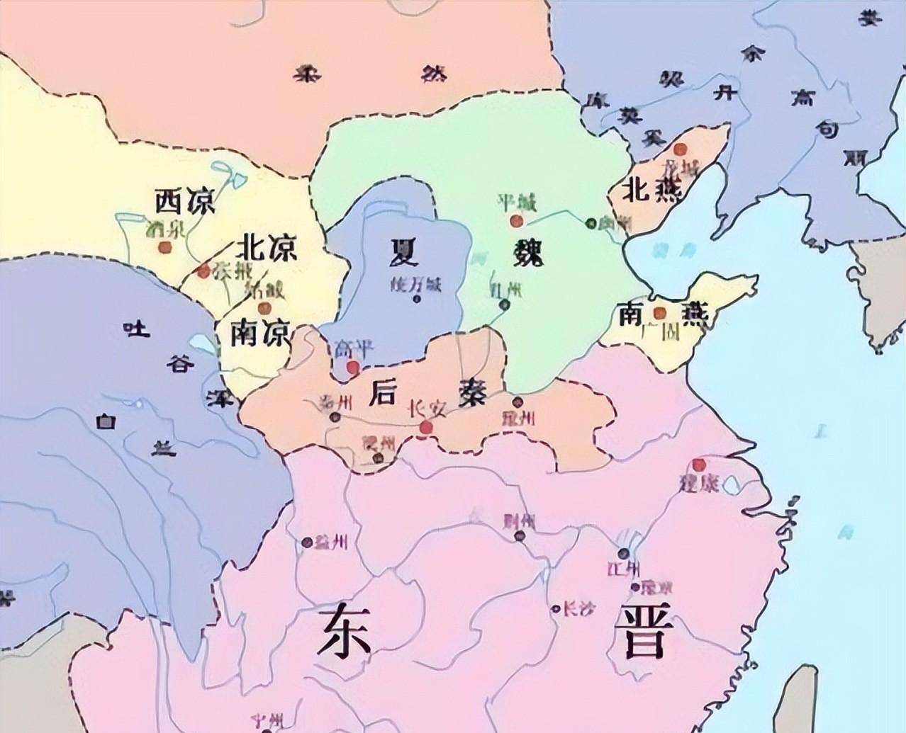 一口气带你理清混乱的五胡十六国,值得收藏起来_慕容皝_东晋_前燕