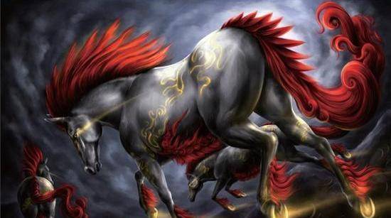 它所处的国度是在犬戎国,它通体雪白,但马鬃却是红色,两只眼睛灿若