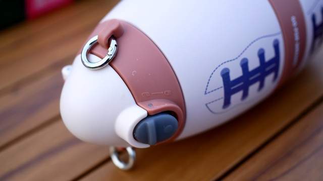 CROSWAVE穿浪橄榄球保温杯：创意潮酷设计，双仓双饮干净卫生