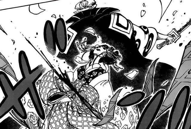 海贼王:小紫没死,狂死郎避开要害,手中的逆新月就是证据_将军_最好的