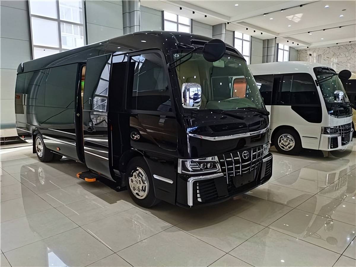 丰田考斯特12座中巴车丰田考斯黑色中巴车_搜狐汽车_搜狐网