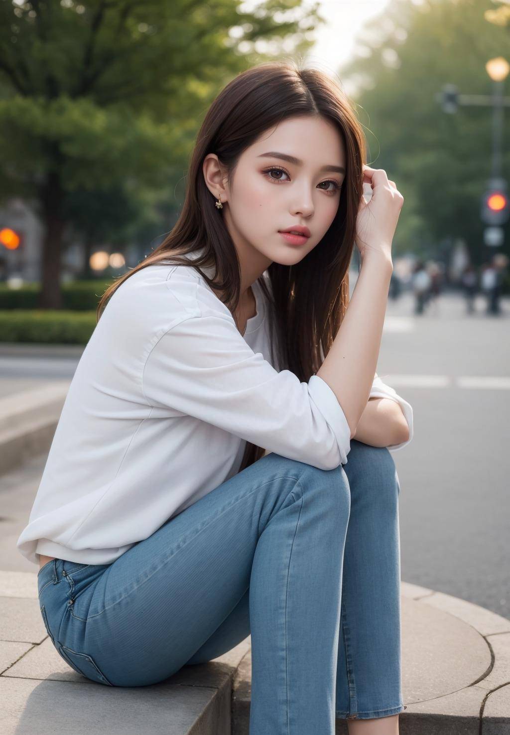 独特的少女气质,清纯又迷人_阳光_白色_自然