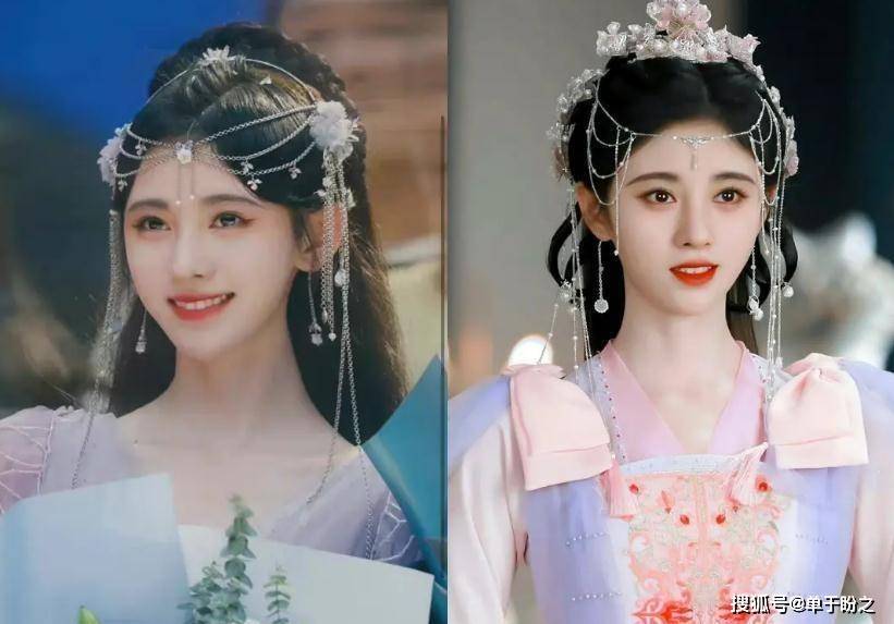 鞠婧祎半永久妆容后,耳后又疑似出现斑秃,忘记打修容粉?