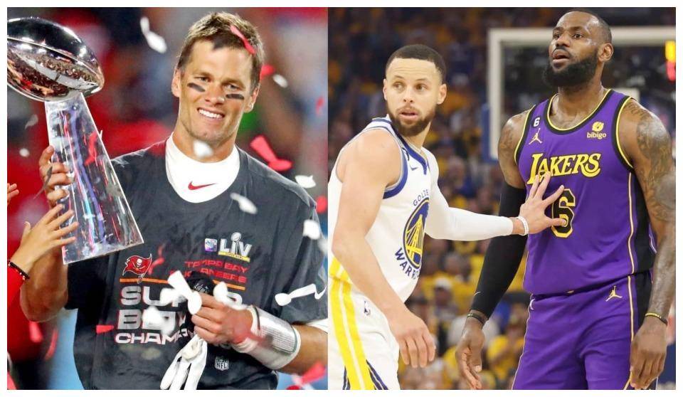 他的目标不是超越詹姆斯,而是成为nba版的汤姆布雷迪(nfl历史第一人)