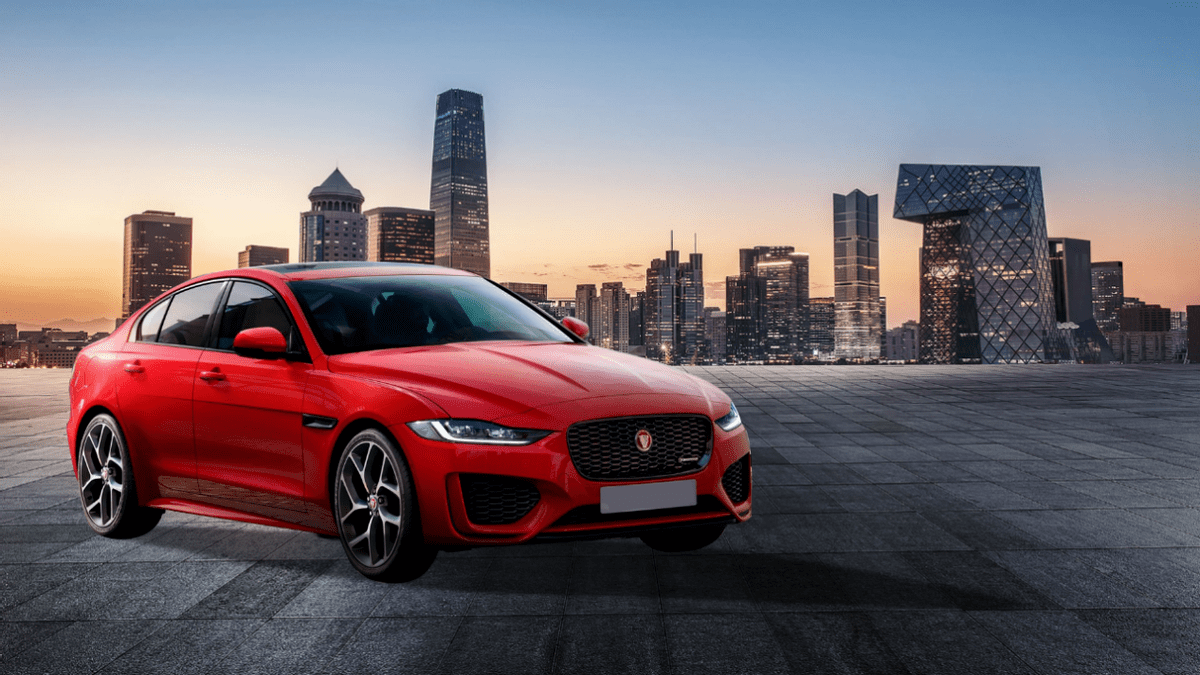 在成都车展上,捷豹xel展现出豪华运动风范_搜狐汽车_搜狐网