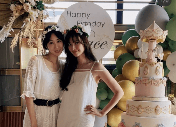 吴佩慈43岁生日,闺蜜晒素颜照,暴露其真实颜值_照片_孩子_状态