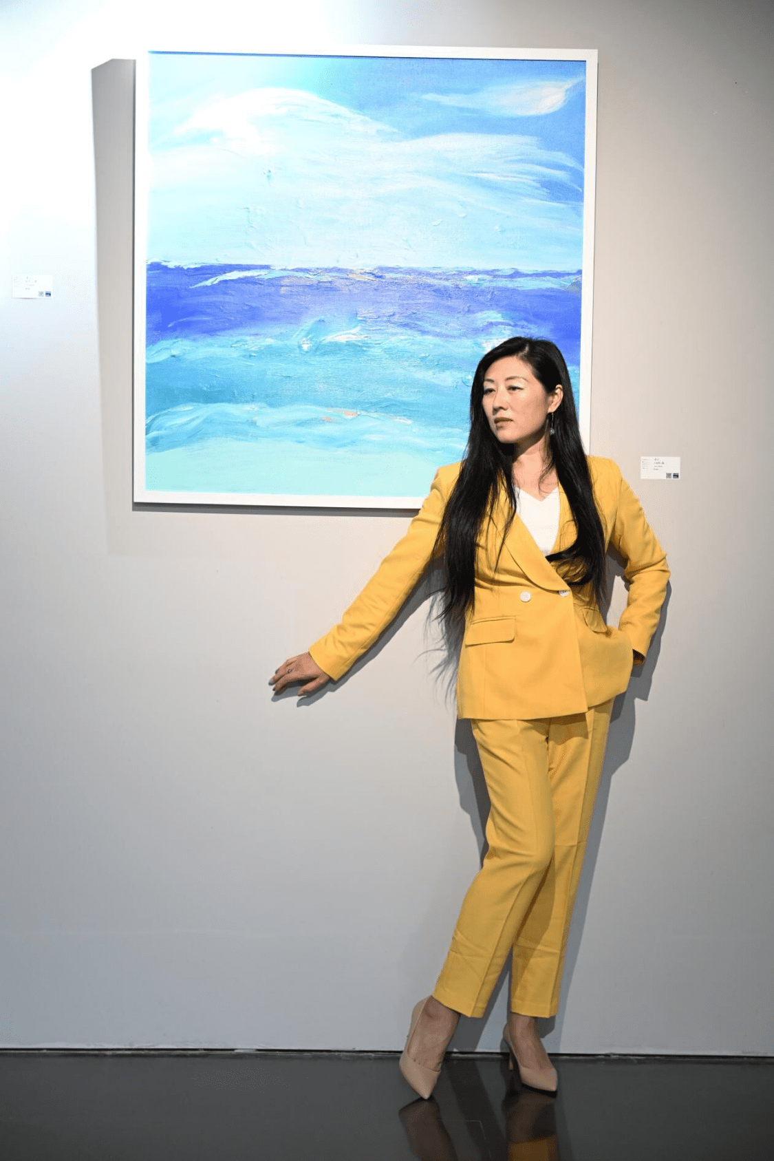 《蔚蓝·万花筒》秦红&安拉·巴提优克双个展在金宝汇宋洋美术画廊