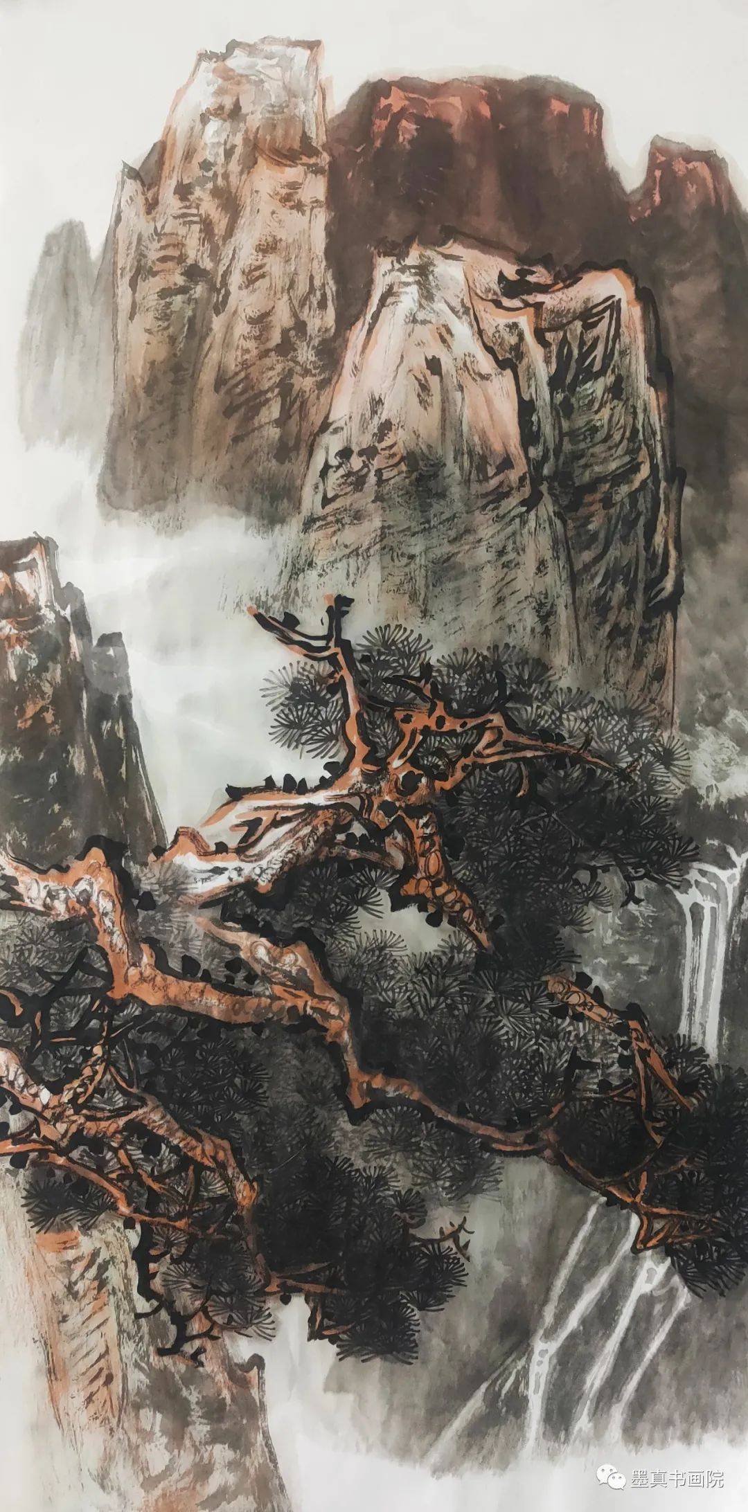 张晓文|水墨之境-2023年度中国当代书画名家作品鉴赏_高山_山水画