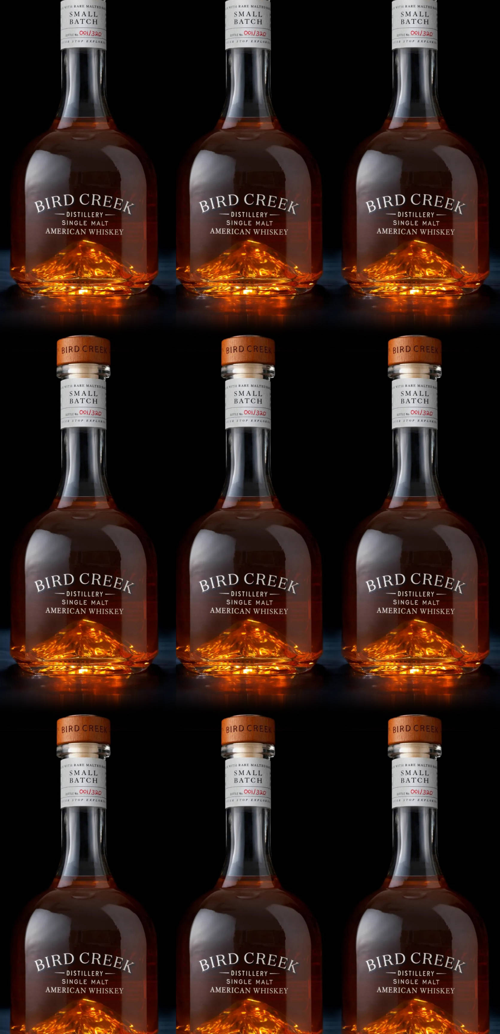 有特点的极简光瓶酒包装设计.北京白酒包装设计_标签_酒瓶_作品