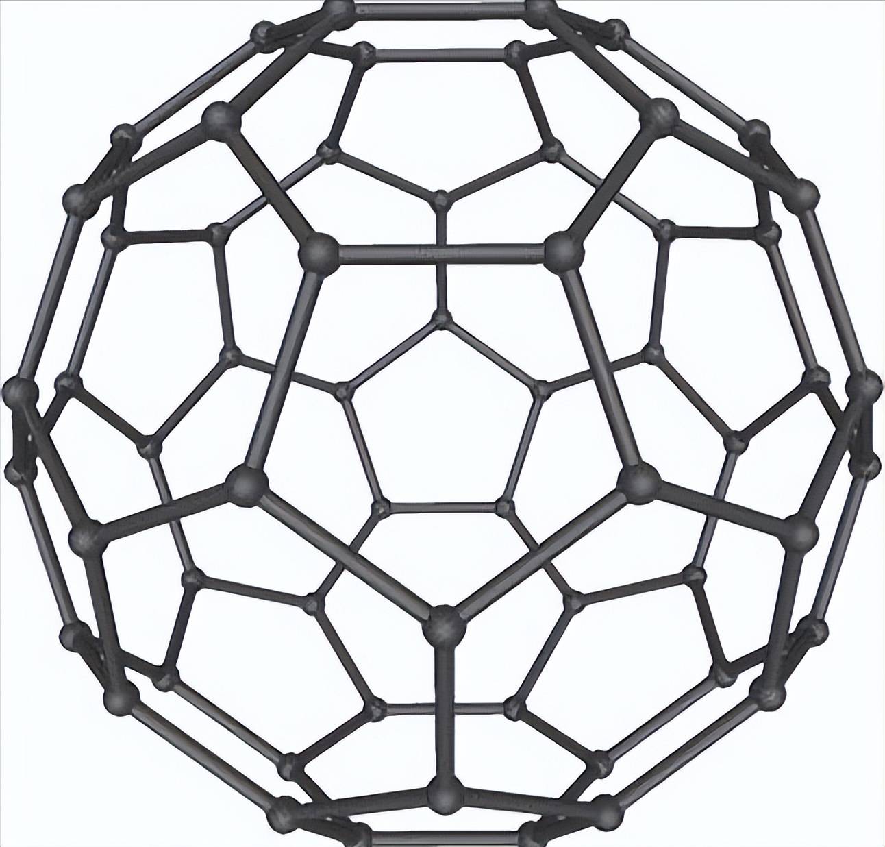 碳分子结构示意图图片