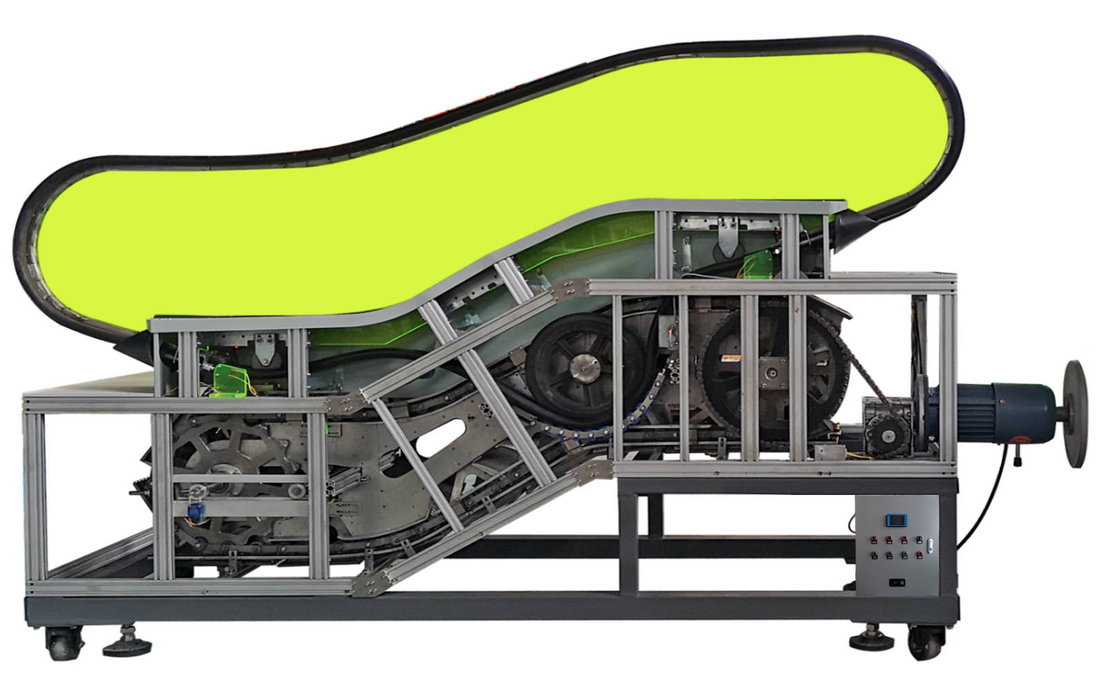 自动扶梯教学模型实训装置(简易型)_梯级_驱动_mm